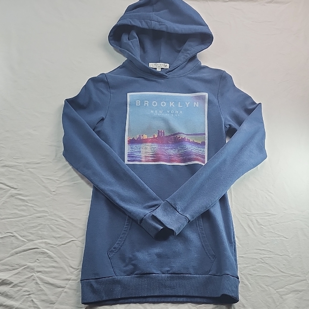 Amnesia Blue Hoodie